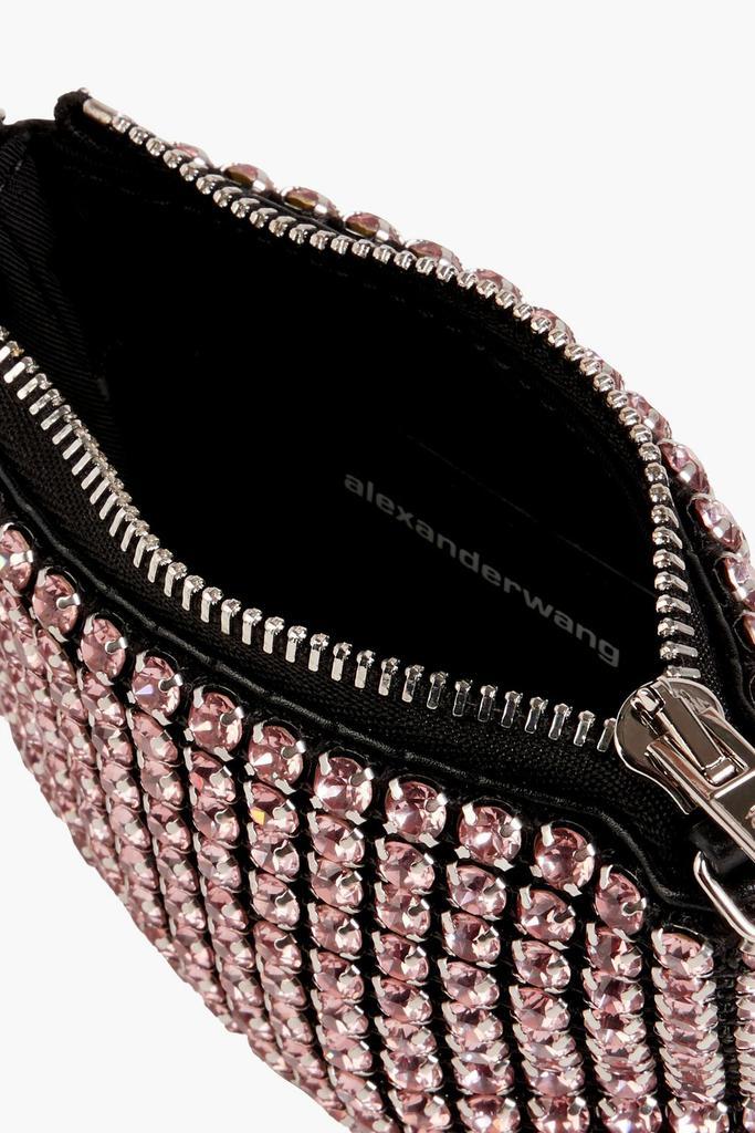 商品Alexander Wang|Wangloc nano crystal-embellished shell shoulder bag,价格¥1949,第7张图片详细描述