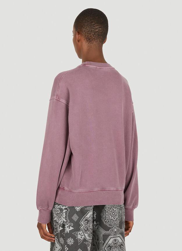 W' Nelson Sweatshirt in Purple商品第4张图片规格展示