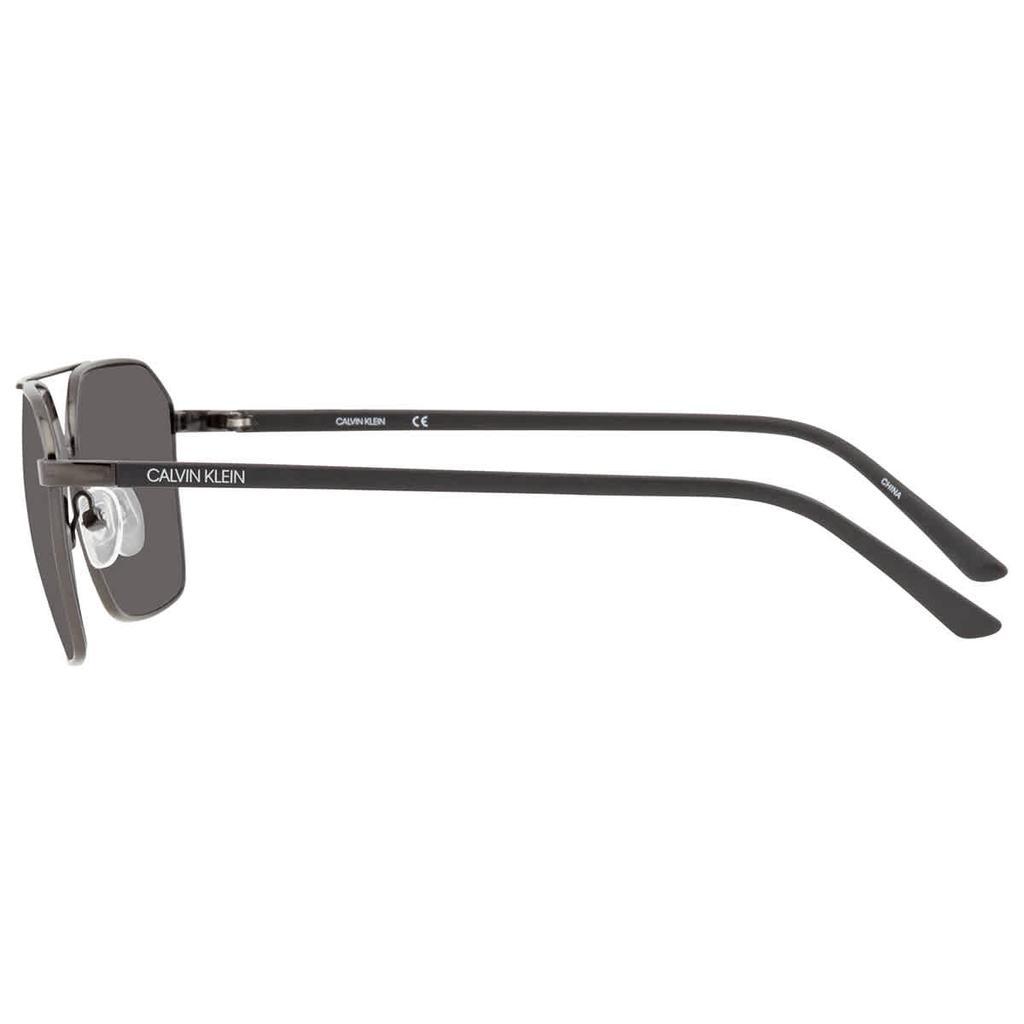 商品Calvin Klein|Calvin Klein Grey Navigator Mens Sunglasses CK20300S 008 58,价格¥276,第5张图片详细描述