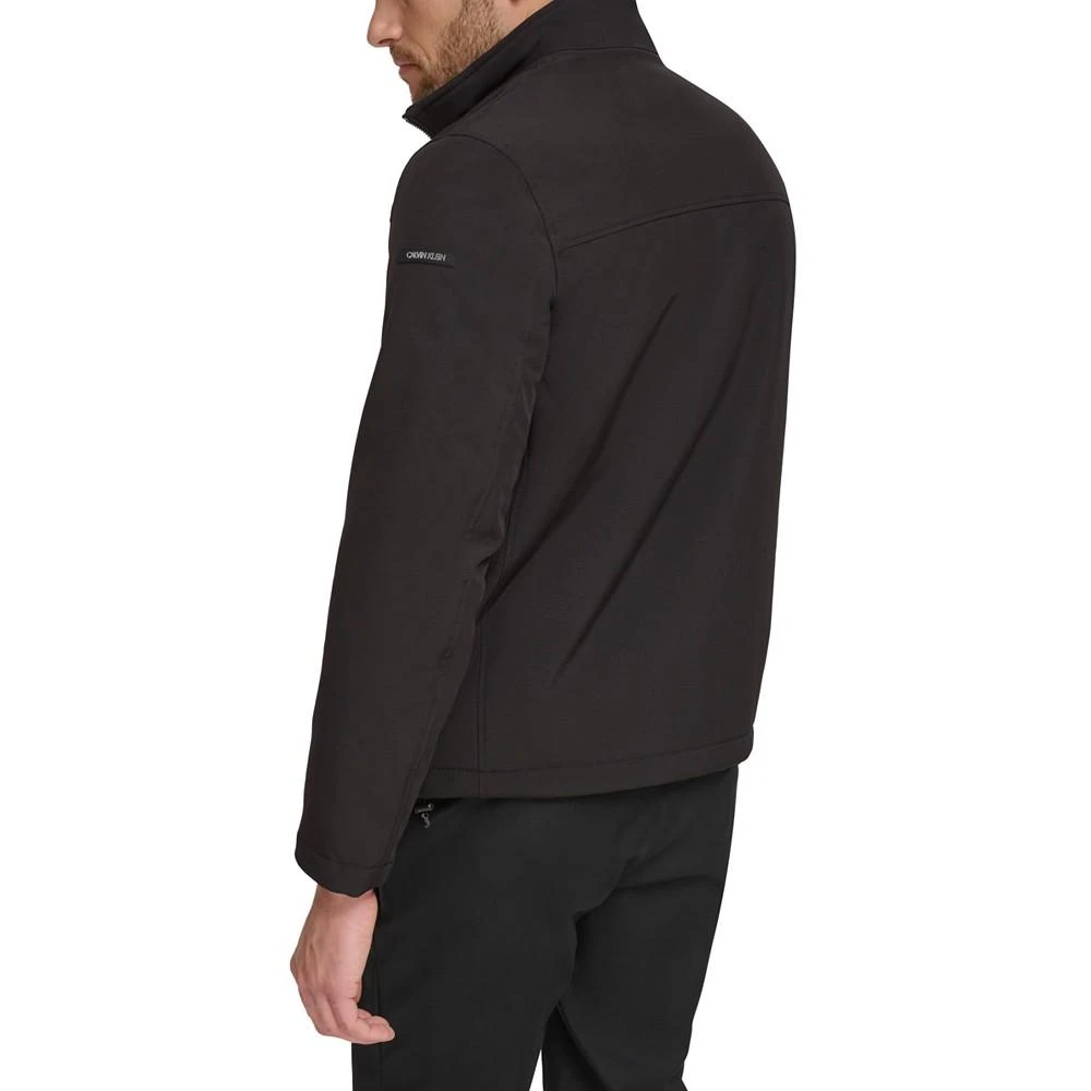 商品Calvin Klein|Men's Sherpa Lined Classic Soft Shell Jacket,价格¥806,第2张图片详细描述