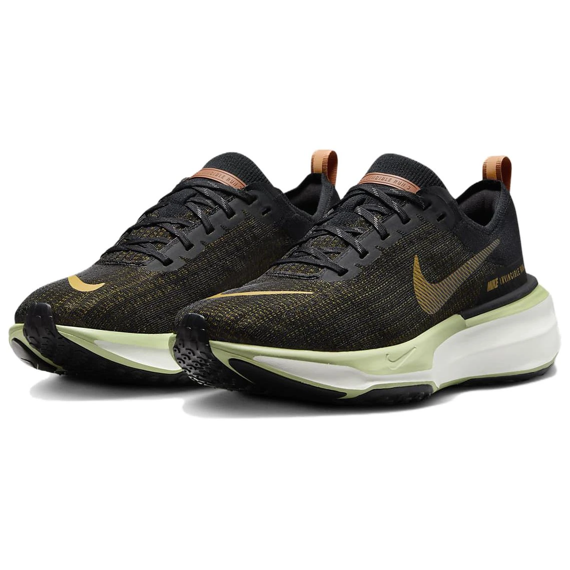 商品[国内直发] NIKE|Invincible 3 舒适透气减震 ZoomX 休闲训练跑步鞋 男款 黑色,价格¥980,第4张图片详细描述