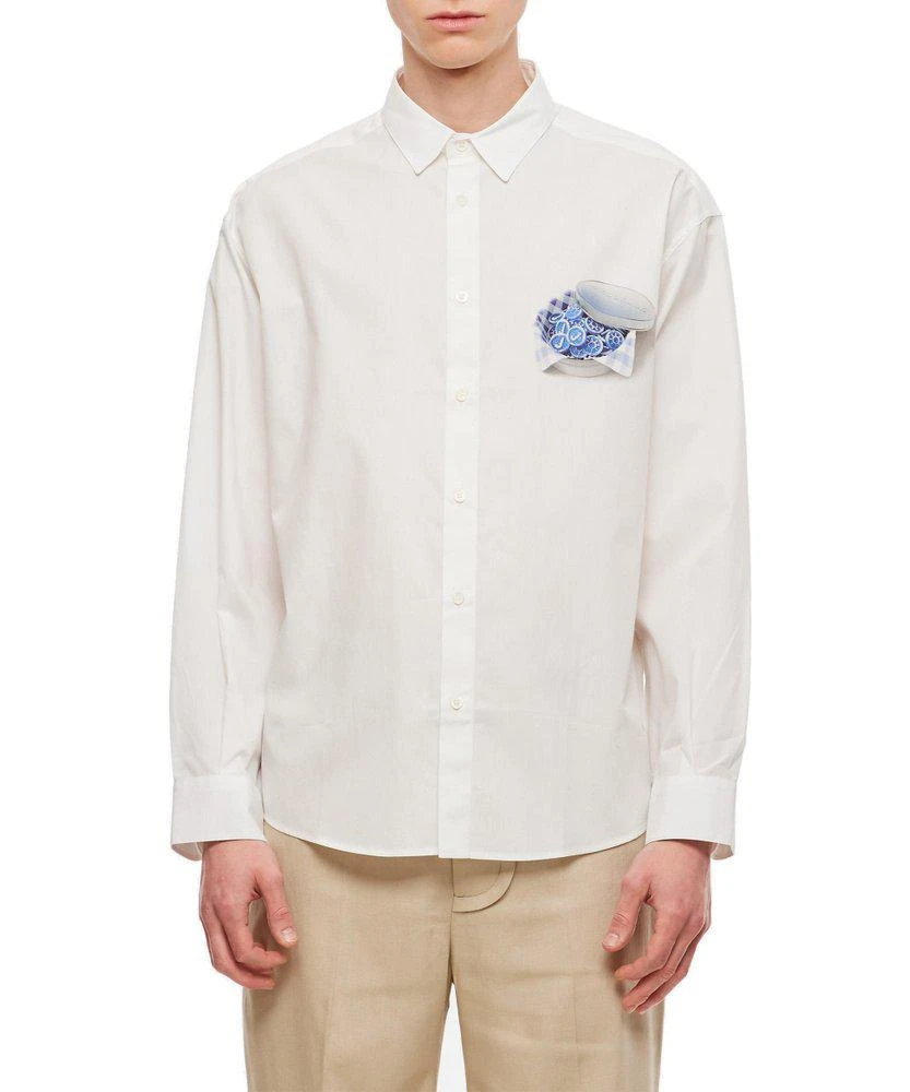 商品Jacquemus|Jacquemus Candy Box Print Long-Sleeved Shirt,价格¥1360,第1张图片