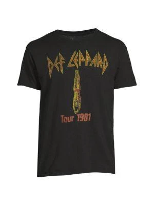 商品Junk Food|Def Leppard Graphic Band Tee,价格¥75,第3张图片详细描述