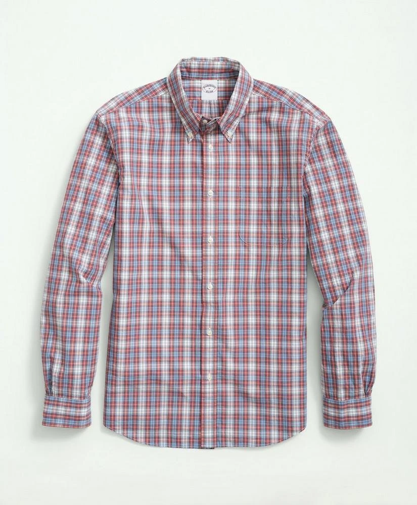 商品Brooks Brothers|Friday Shirt, Poplin Tartan,价格¥410,第1张图片