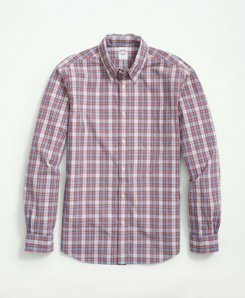 商品Brooks Brothers|Friday Shirt, Poplin Tartan,价格¥375,第1张图片