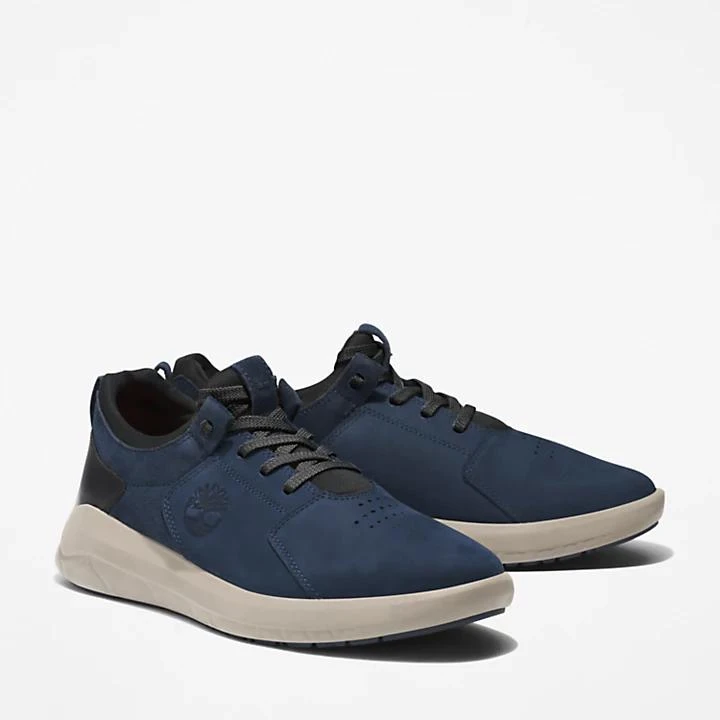 商品Timberland|Bradstreet Ultra Leather Trainer for Men in Navy,价格¥1095,第4张图片详细描述