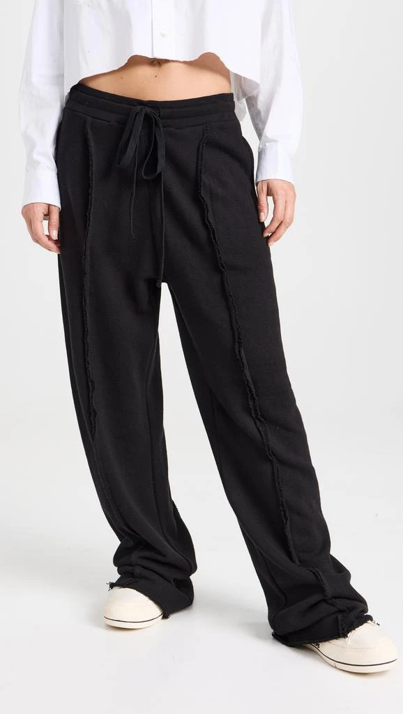 Exposed Seam Wide Leg Sweatpants 商品