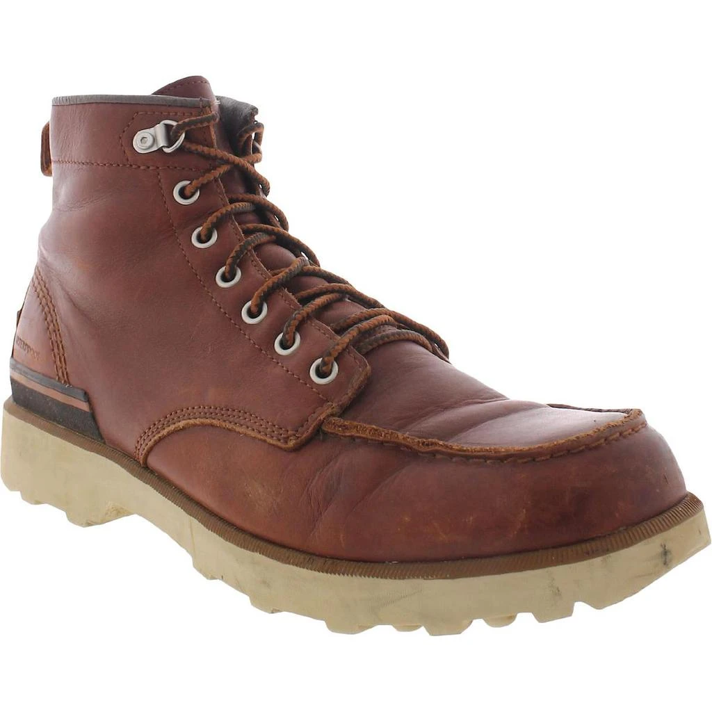 商品SOREL|Sorel Mens Leather Lace Up Ankle Boots,价格¥504,第1张图片