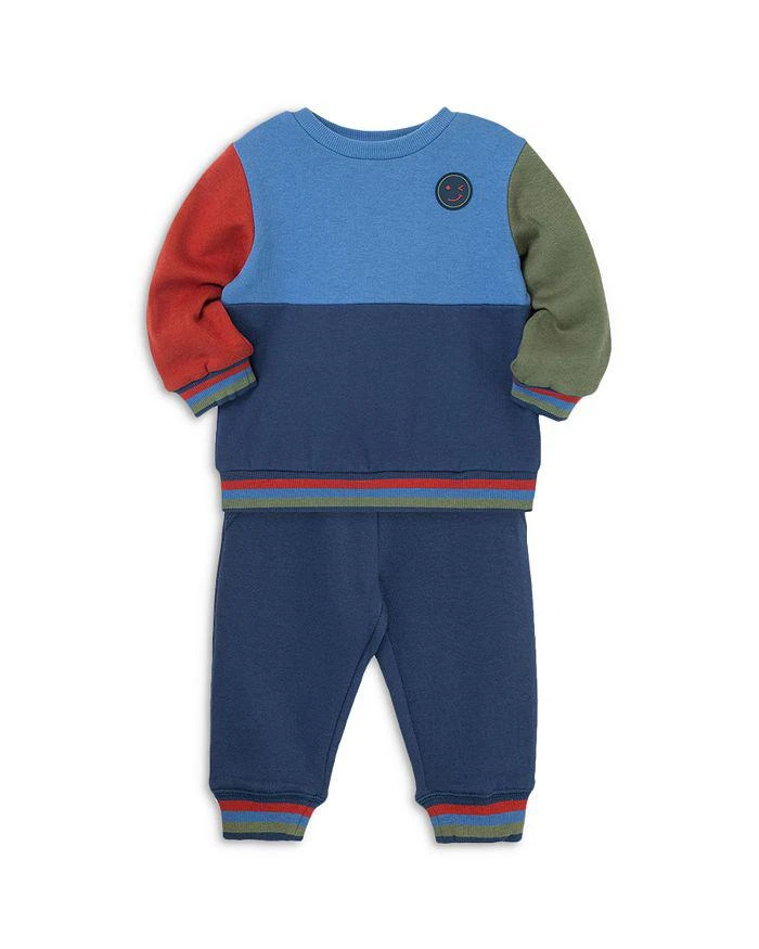 商品Little Me|Boys' Color Blocked Sweatshirt & Pants Set - Baby,价格¥285,第3张图片详细描述