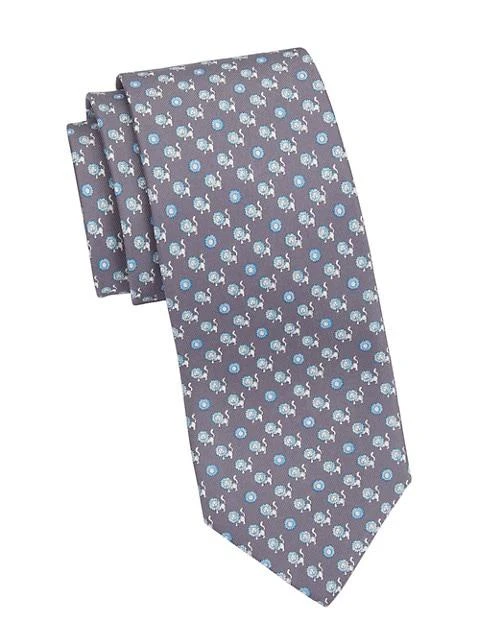 商品Salvatore Ferragamo|Ore Silk Tie,价格¥472,第1张图片