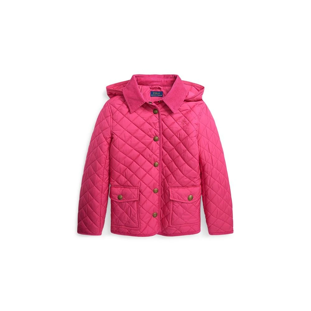 商品Ralph Lauren|Big Girls Quilted Water-Repellent Barn Jacket,价格¥410,第1张图片