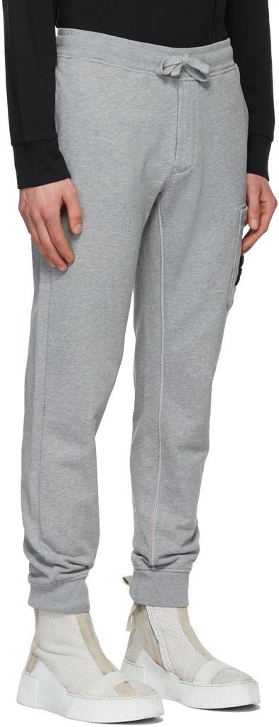 商品Stone Island|Grey Garment-Dyed Lounge Pants,价格¥1664,第4张图片详细描述