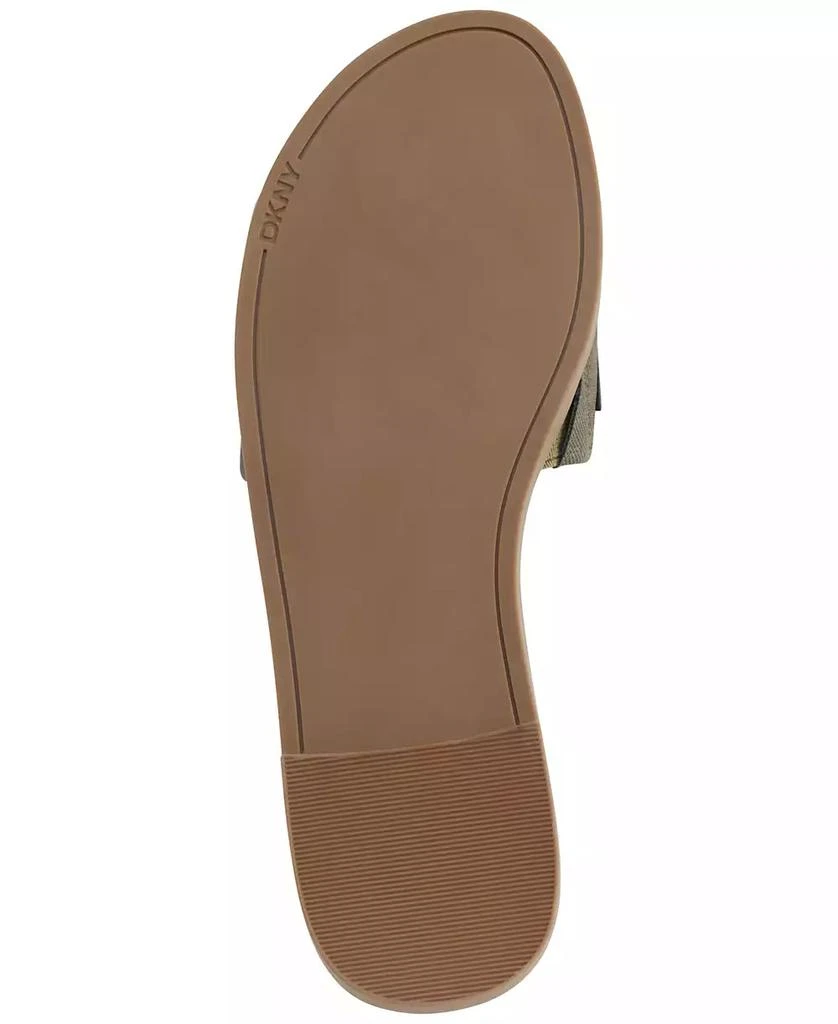 商品DKNY|Women's Willow Slide Slip-On Flats Sandals,价格¥460,第5张图片详细描述