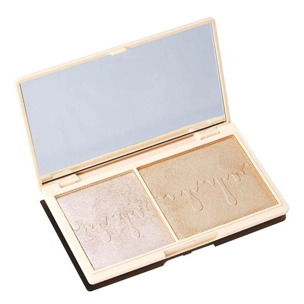 商品Lookfantastic|I Heart Revolution Mini Chocolate Highlighter Palette - Rose Gold Glow,价格¥67,第3张图片详细描述