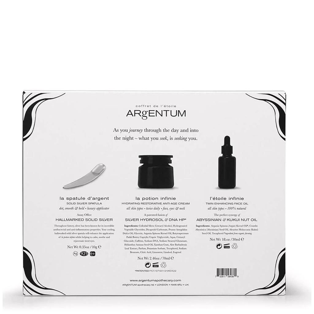 商品ARgENTUM|Coffret de l'etoile Quintessential Trio 银霜精华油套装(价值 $504.00美金),价格¥2834,第3张图片详细描述