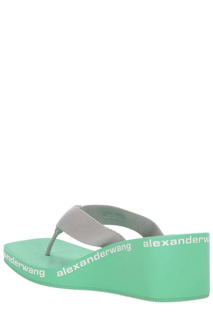 商品Alexander Wang|Alexander Wang Logo Printed Sandals,价格¥1543,第3张图片详细描述