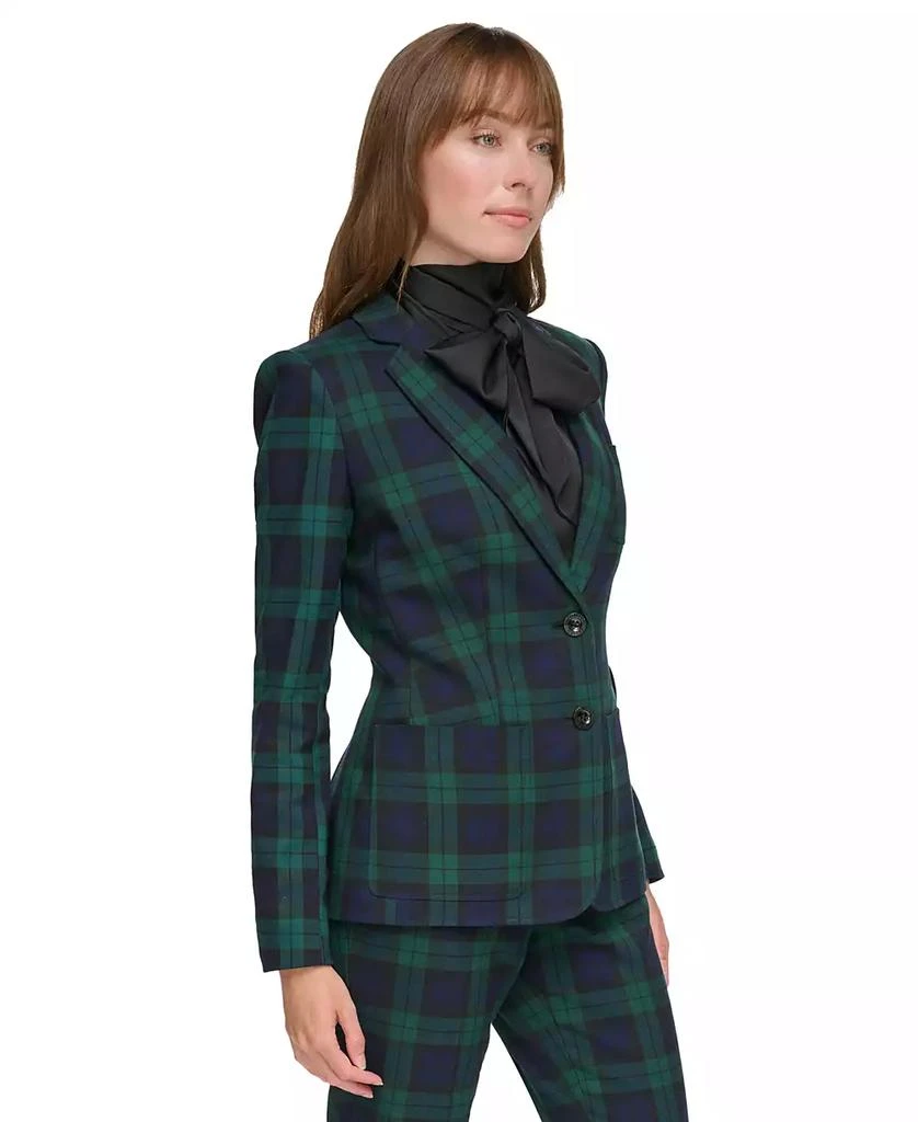 商品Tommy Hilfiger|Women's Plaid Two-Button Blazer,价格¥502,第3张图片详细描述