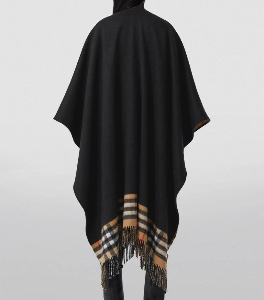 商品Burberry|Cashmere-Wool Cape,价格¥10023,第5张图片详细描述