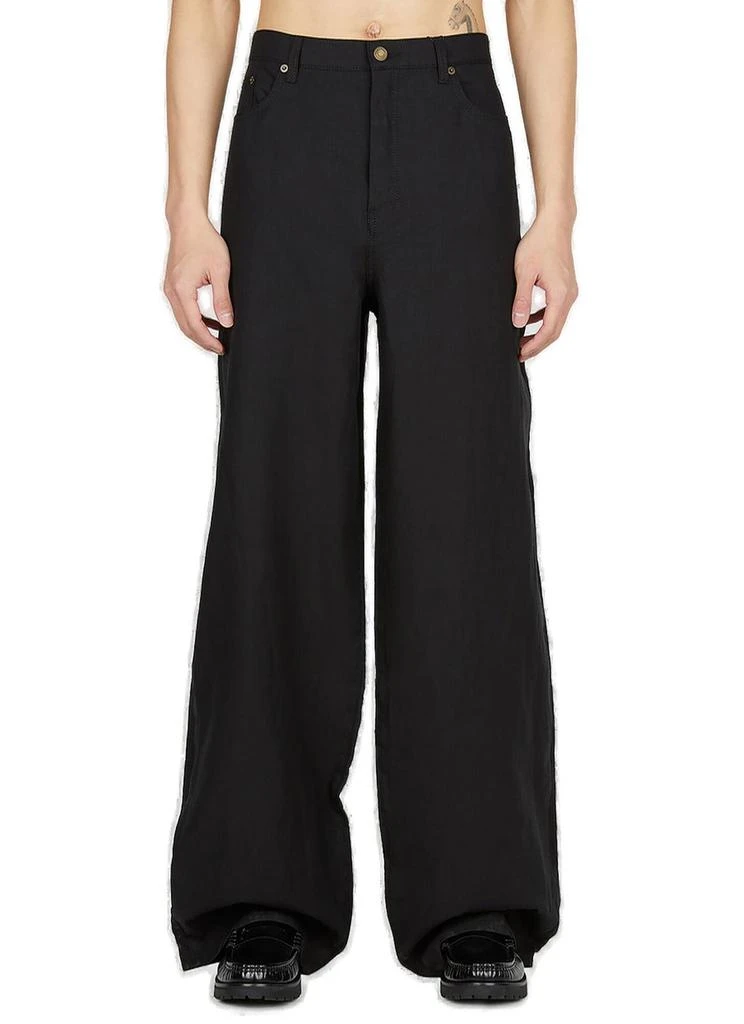 商品Yves Saint Laurent|Saint Laurent Relaxed Wide-Leg Pants,价格¥4912,第1张图片