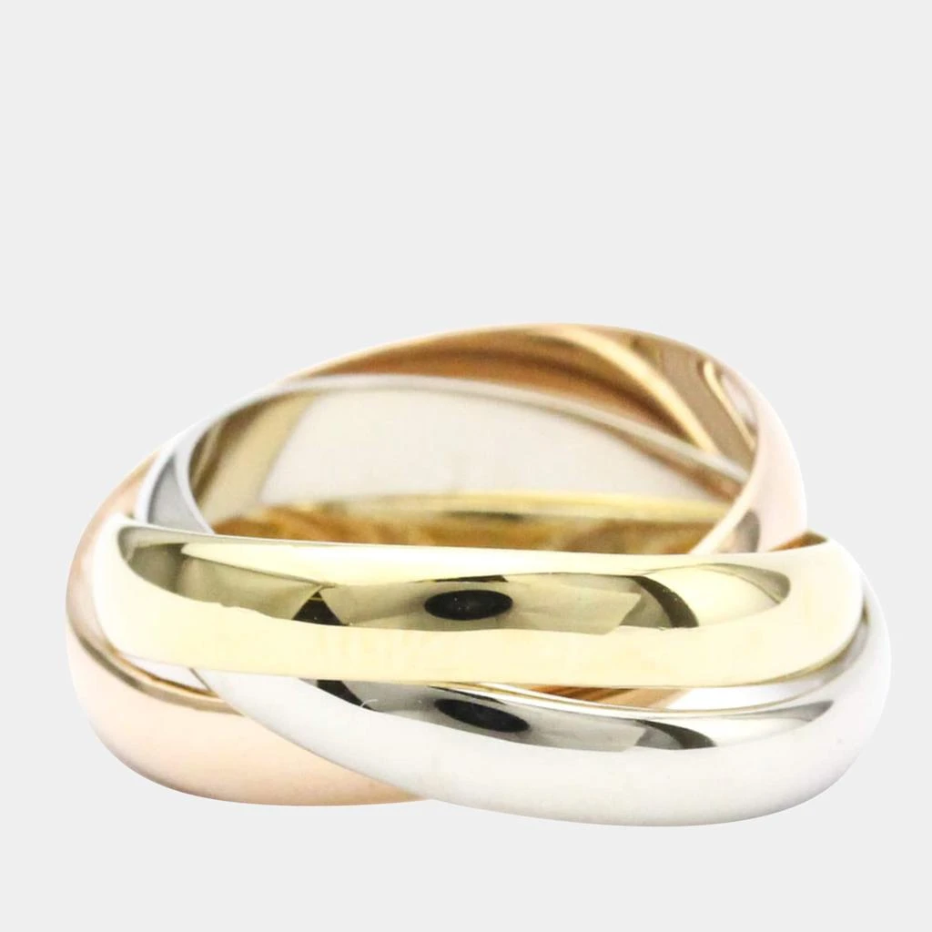 商品[二手商品] Cartier|Cartier Les Must de Cartier 18K Yellow Rose and White Gold Ring EU 50,价格¥5503,第4张图片详细描述