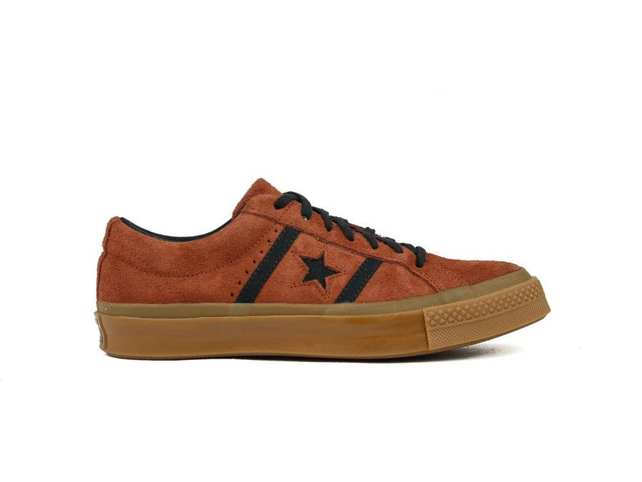 商品Converse|Converse One Star Academy OX Unisex Cinnamon & Black Canvas Low Sneaker,价格¥355,第1张图片