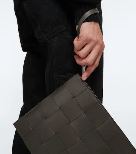 商品Bottega Veneta|Intreccio编织皮革小袋,价格¥14715,第3张图片详细描述