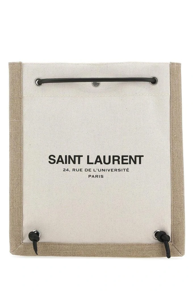 商品Yves Saint Laurent|Two-tone Canvas Université Crossbody Bag,价格¥4572,第1张图片