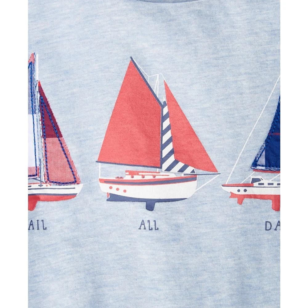商品First Impressions|Baby Boys Sail-Print T-Shirt, Created for Macy's,价格¥30,第3张图片详细描述