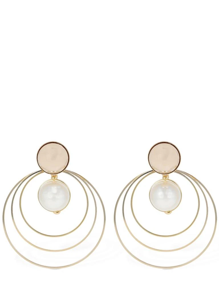 商品ROSANTICA|Epica Imitation Pearl Pendant Earrings,价格¥886,第1张图片