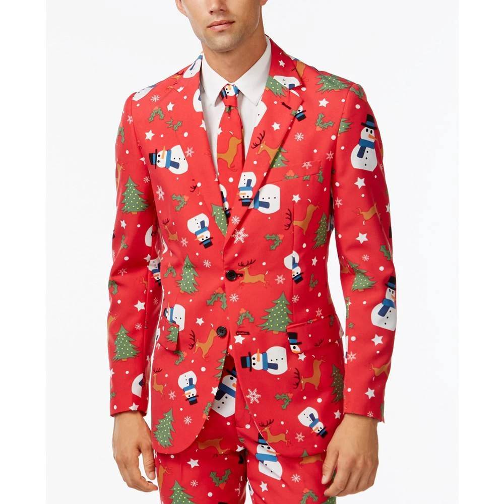 商品OppoSuits|Men's Christmaster Christmas Suit,价格¥113,第1张图片