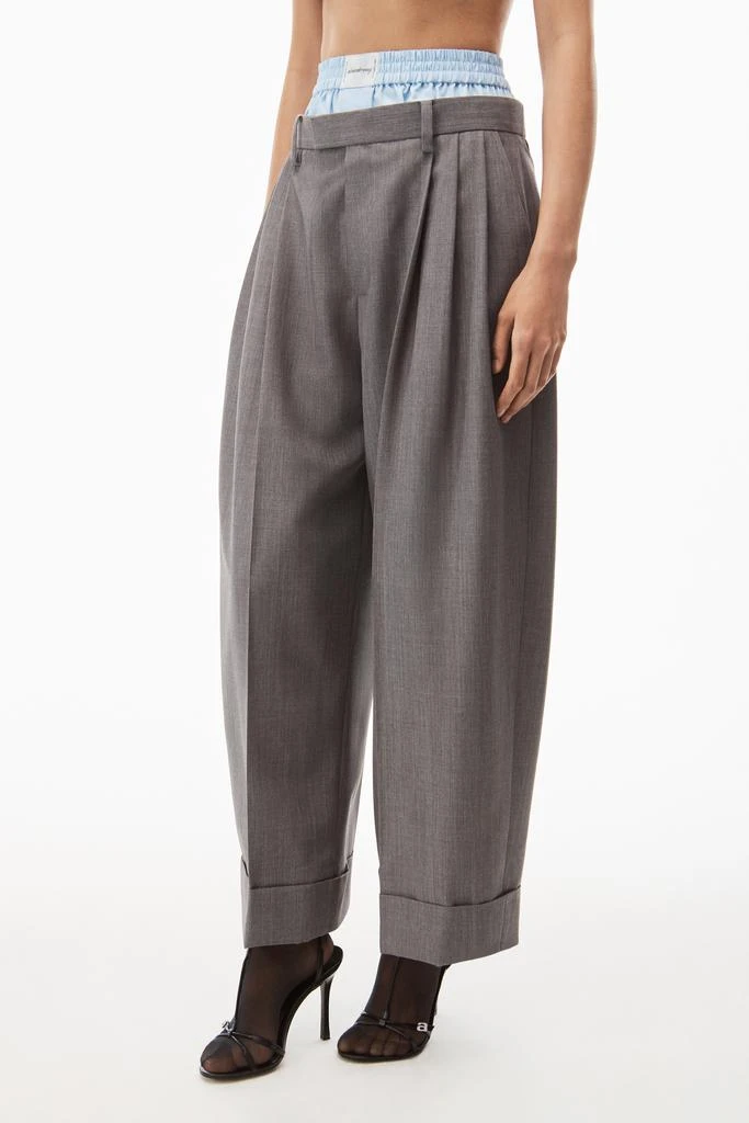 商品Alexander Wang|Layered Tailored Trouser In Wool Blend,价格¥3053,第4张图片详细描述