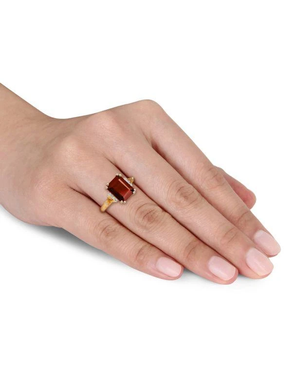 商品Sonatina|Goldplated Sterling Silver & Multi Stone Ring,价格¥825,第4张图片详细描述