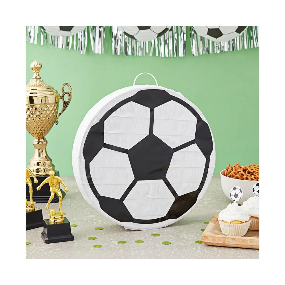 商品Blue Panda|Soccer Ball Pinata for Sports Themed Birthday Party Decorations, Small (12.8 x 12.8 x 3 Inches),价格¥164,第3张图片详细描述