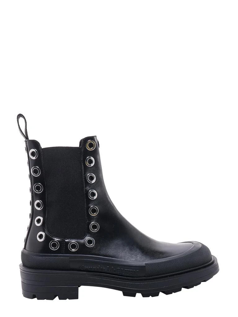 商品Alexander McQueen|Leather boots,价格¥3450,第1张图片