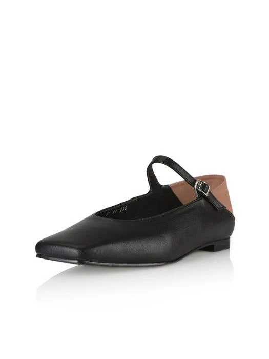商品yieyie|Melody Mary Jane Babouche / YY9A-F11 Black+Rosy,价格¥1741,第1张图片