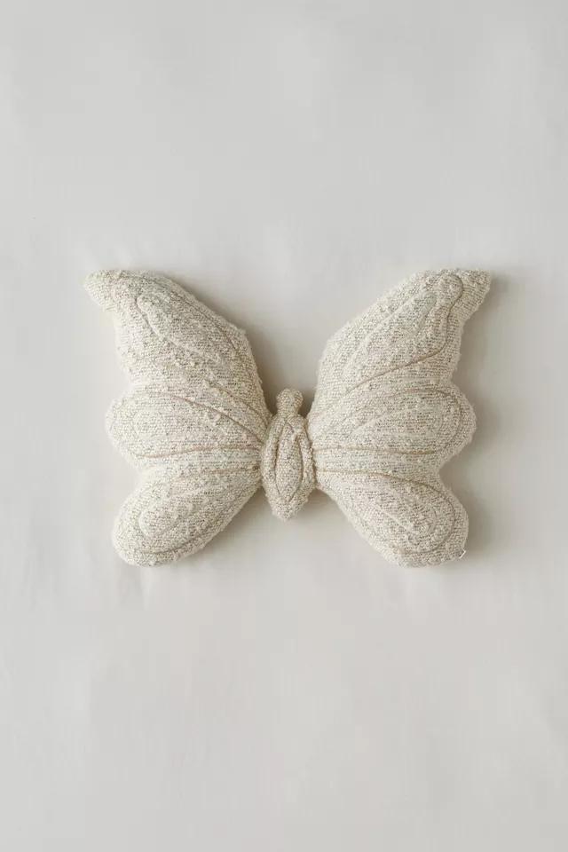Boucle Butterfly Throw Pillow商品第2张图片规格展示