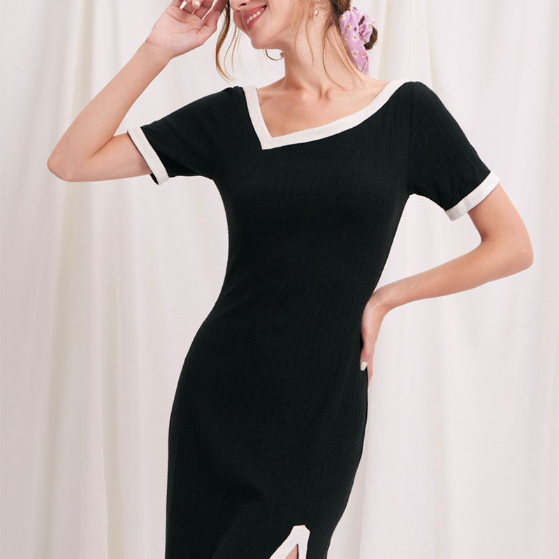 Hepburn连衣裙 - 黑色 | Hepburn Dress - Black 商品第6张图片规格展示