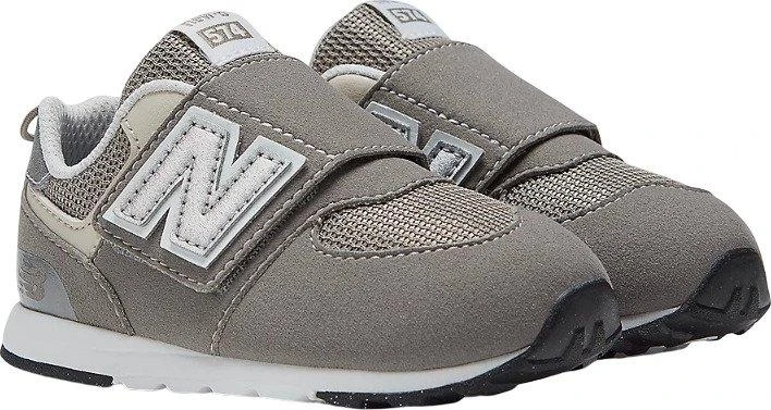 商品New Balance|574 NEW-B Hook & Loop V1 Shoes - Toddlers,价格¥318,第4张图片详细描述