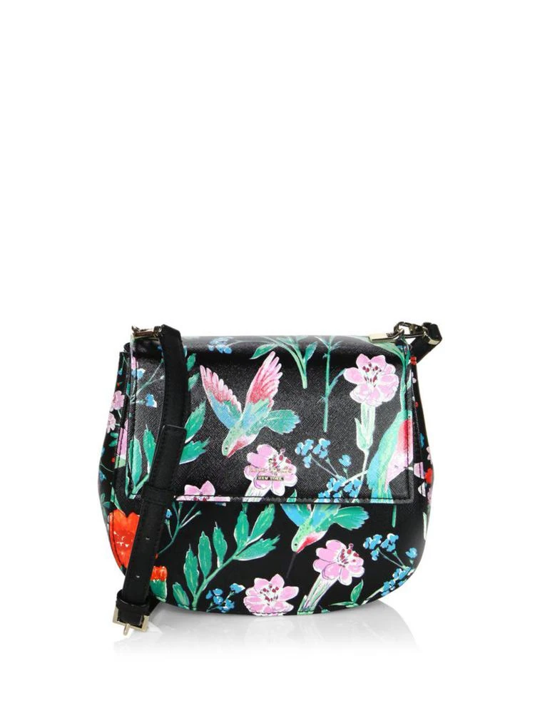 商品Kate Spade|花卉马鞍包,价格¥2235,第1张图片