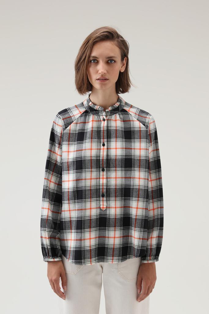 商品Woolrich|Light Flannel Check Blouse,价格¥878,第1张图片