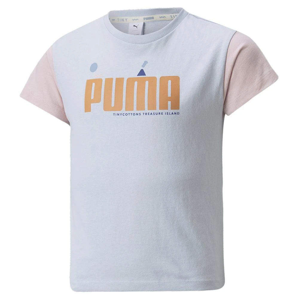 商品Puma|X Tiny Colorblock Crew Neck Short Sleeve Graphic T-Shirt (Youth),价格¥99,第2张图片详细描述