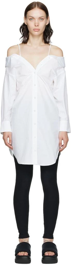 商品Alexander Wang|白色露肩连衣裙,价格¥3223,第1张图片