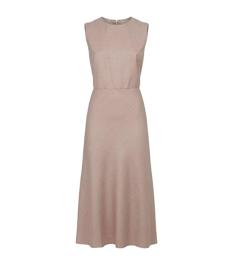 商品Max Mara|Wool-Silk Panelled Midi Dress,价格¥6385,第1张图片