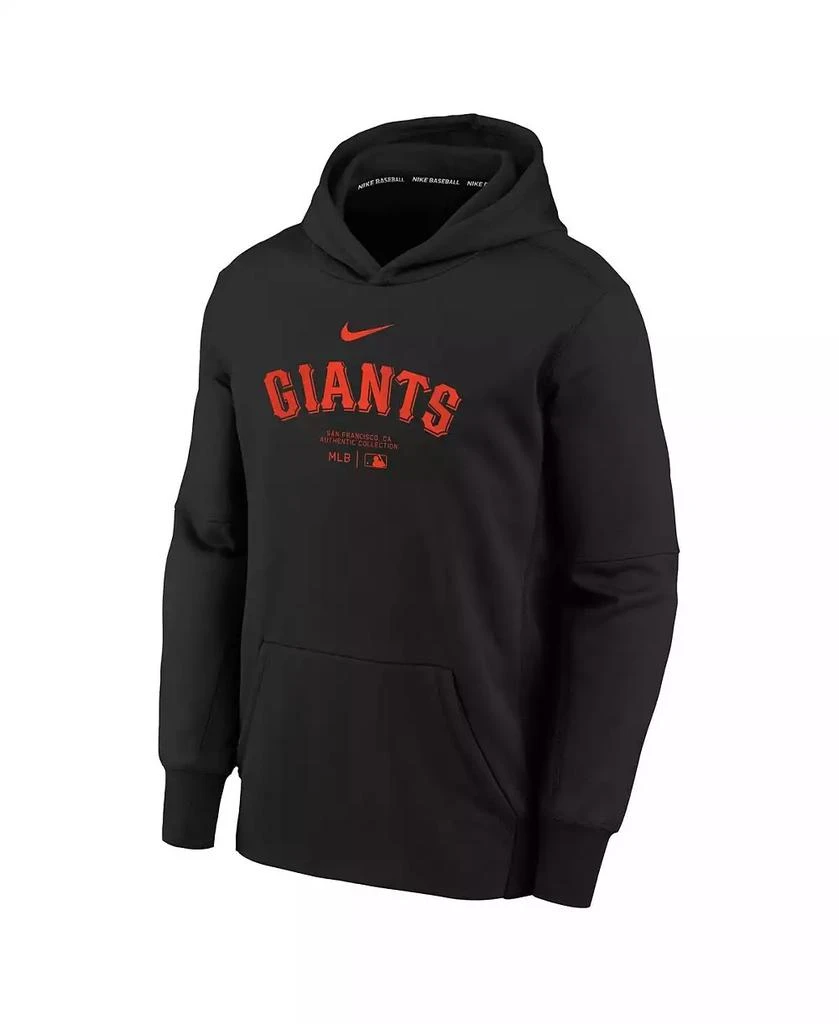 商品NIKE|Big Boys Black San Francisco Giants Authentic Collection Performance Pullover Hoodie,价格¥395,第2张图片详细描述