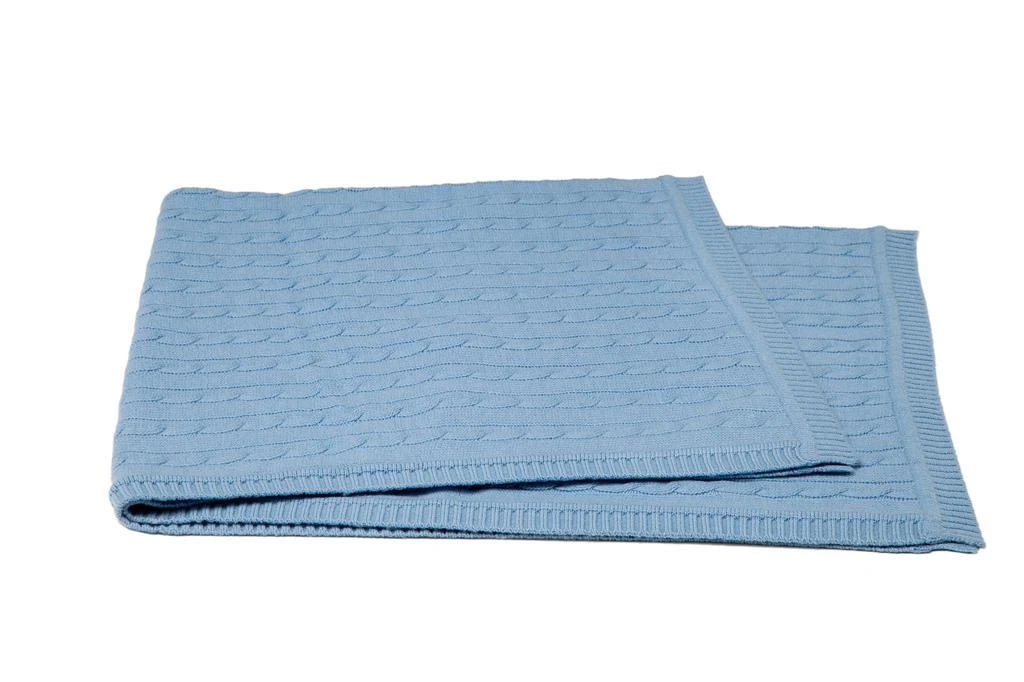 商品a & R Cashmere|Cashmere Blend Cable Knit Baby Blanket,价格¥705,第3张图片详细描述