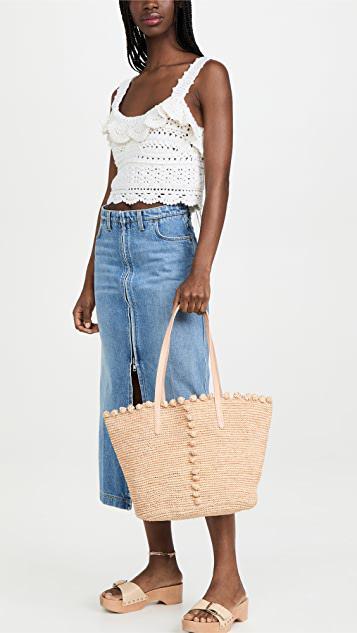 商品VANESSA BRUNO|Panier 托特包,价格¥2257,第4张图片详细描述