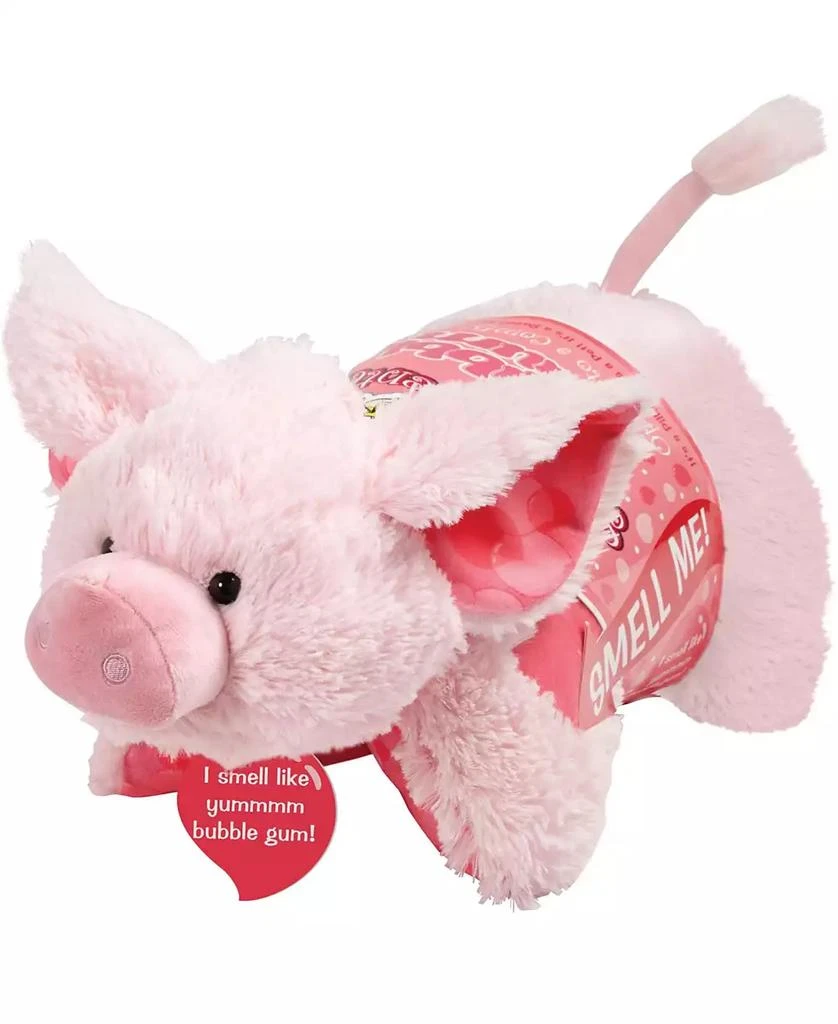 商品Pillow Pets|Sweet Scented Bubble Gum Pig Stuffed Animal Plush Toy,价格¥261,第2张图片详细描述