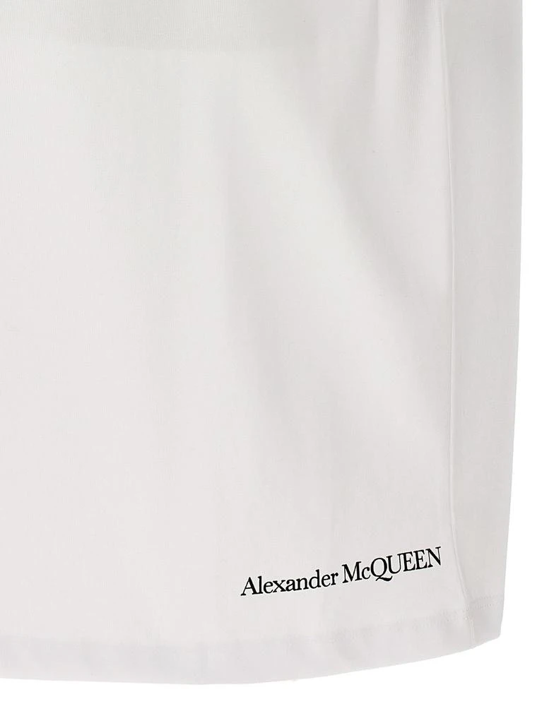 商品Alexander McQueen|Alexander McQueen Dragonfly-Printed Crewneck T-Shirt,价格¥2736,第4张图片详细描述