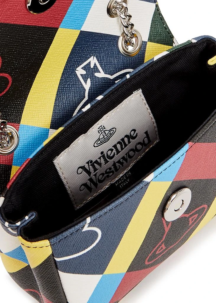 商品Vivienne Westwood|Printed faux leather cross-body bag,价格¥1168,第4张图片详细描述