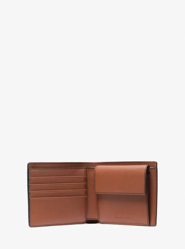 商品Michael Kors|Cooper Pebbled Leather Billfold Wallet With Coin Pouch,价格¥301,第2张图片详细描述